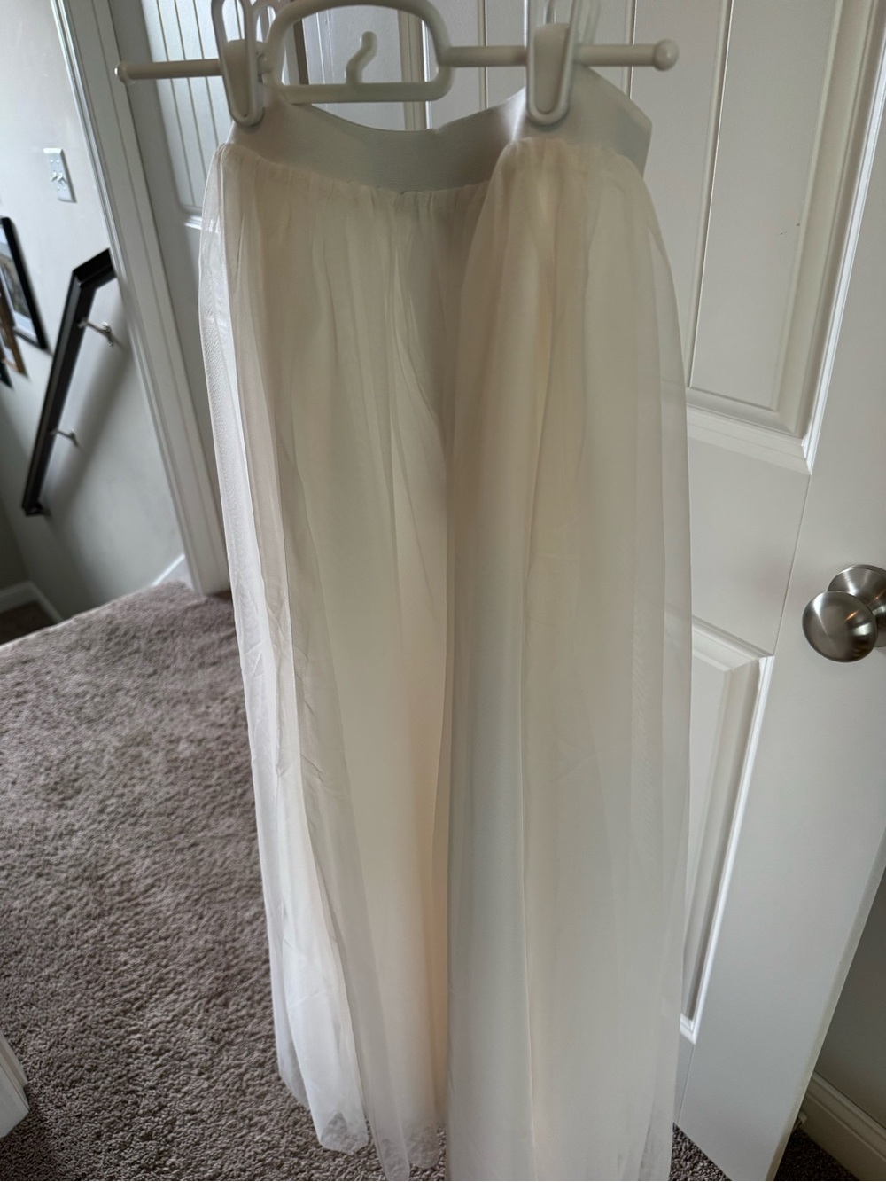 Baltic Born White Maxi Tulle Skirt - Picture 4 of 7